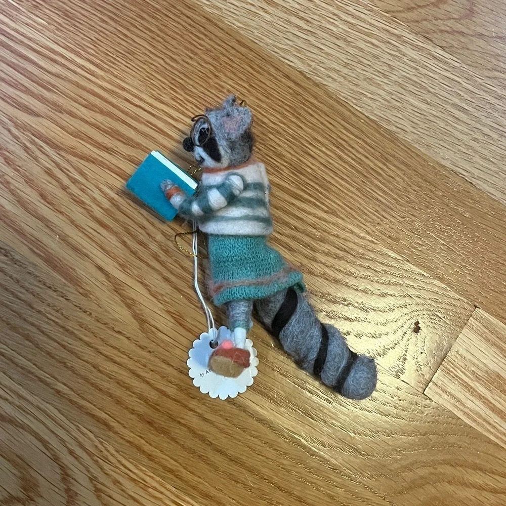 Anthropologie Hobbie Handmade Felt Ornaments Teachers NWT